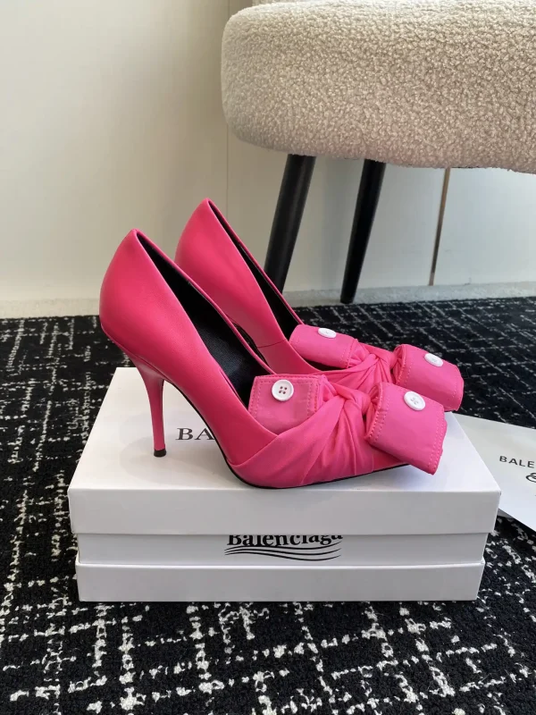 Pointed Toe High Heel Pumps with Sleeve Design image 1