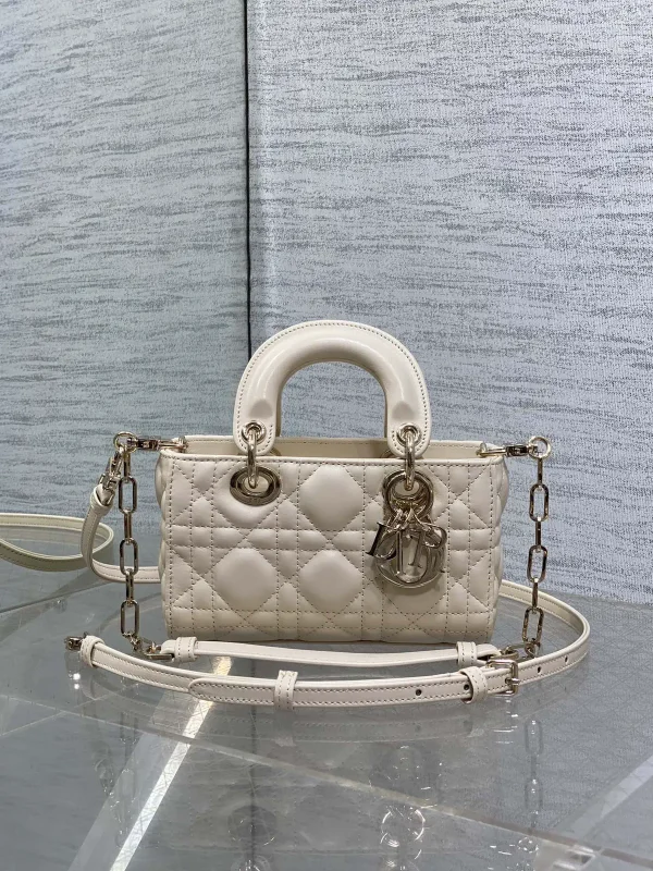 Dior Quilted D-Joy Top Handle Bag image 1
