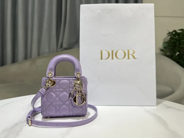 Dior Micro Quilted Top Handle Bag image 1