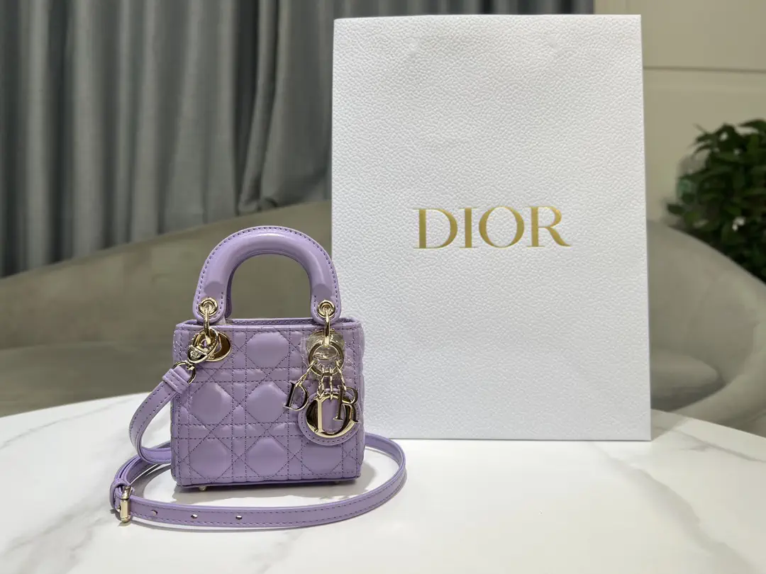 Dior Micro Quilted Top Handle Bag image 1