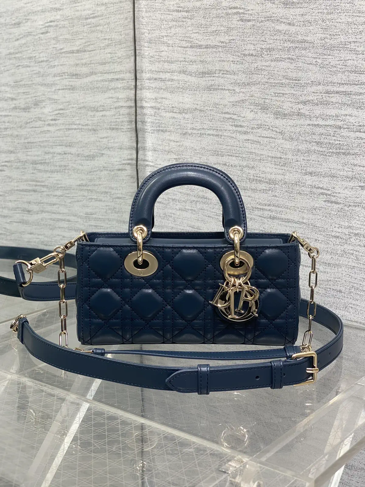 Dior Quilted Top Handle Bag image 1