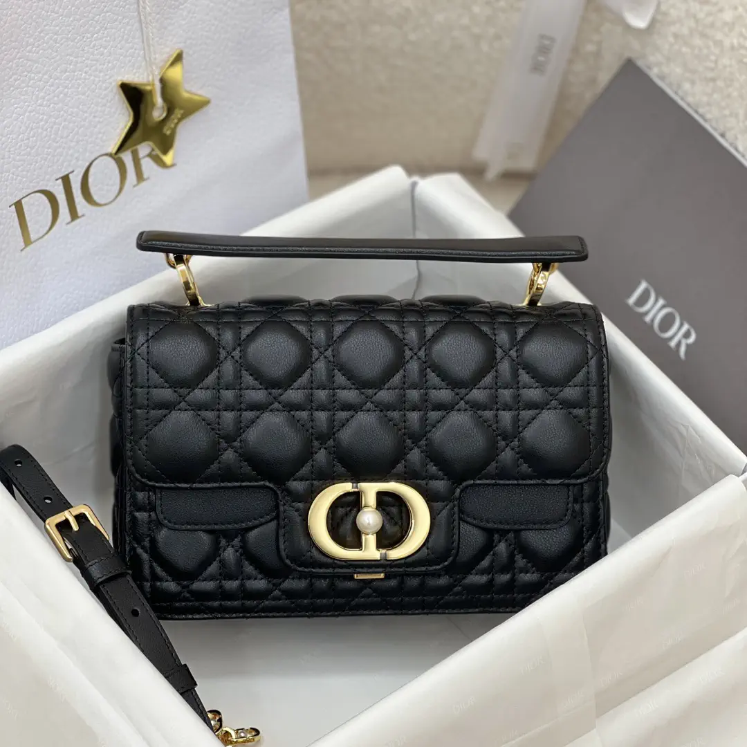 Dior Quilted Top Handle Bag image 1