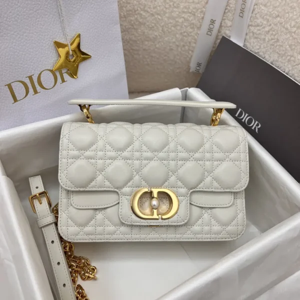 Dior Quilted Top Handle Crossbody Bag image 1