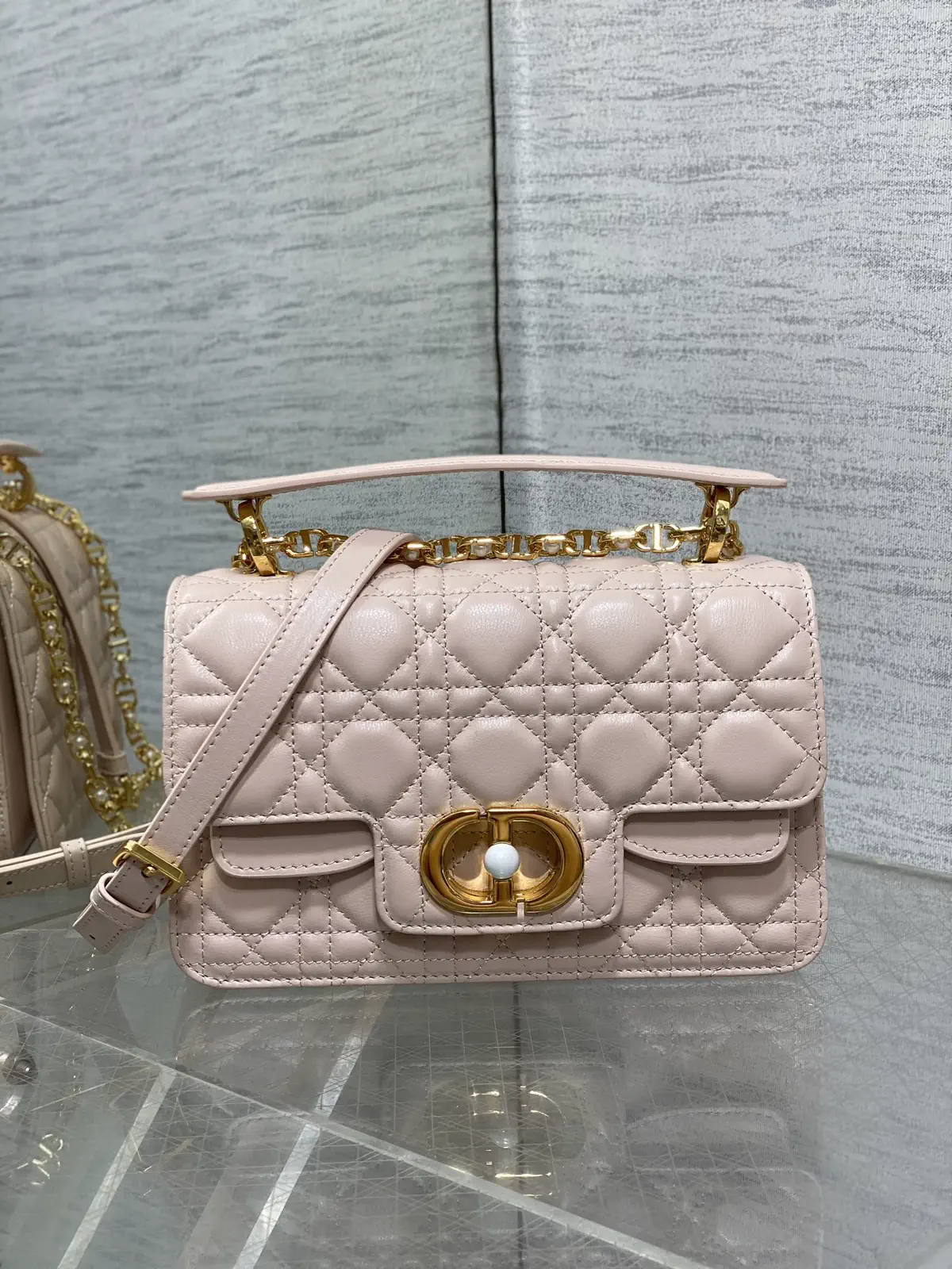Dior Quilted Top Handle Bag image 1