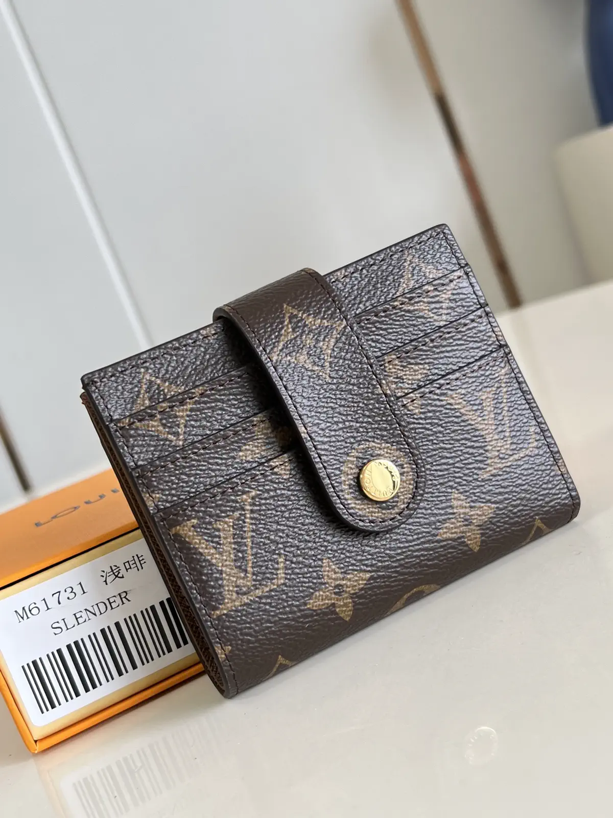 Monogram Canvas Card Holder Wallet image 1