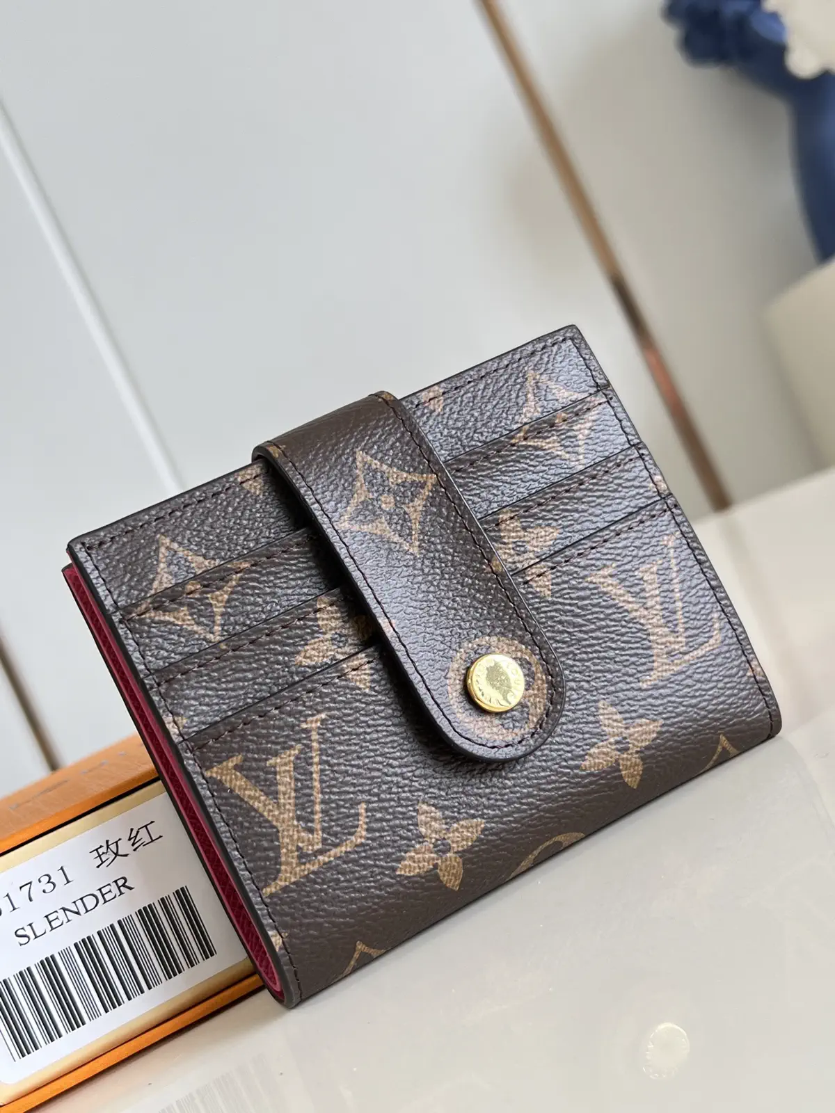 Monogram Canvas Card Holder Wallet image 1