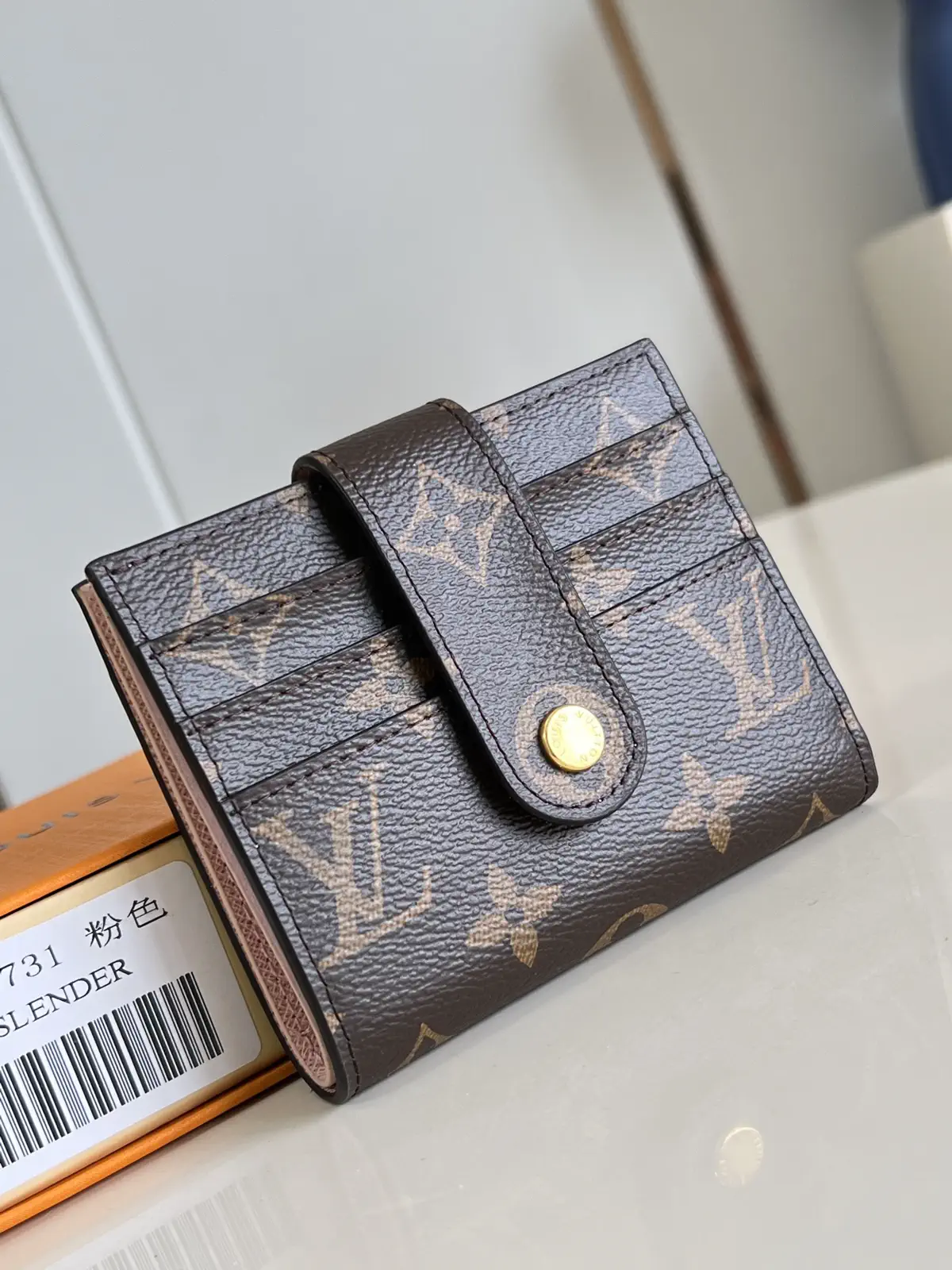 Gucci Monogram Card Holder Wallet image 1