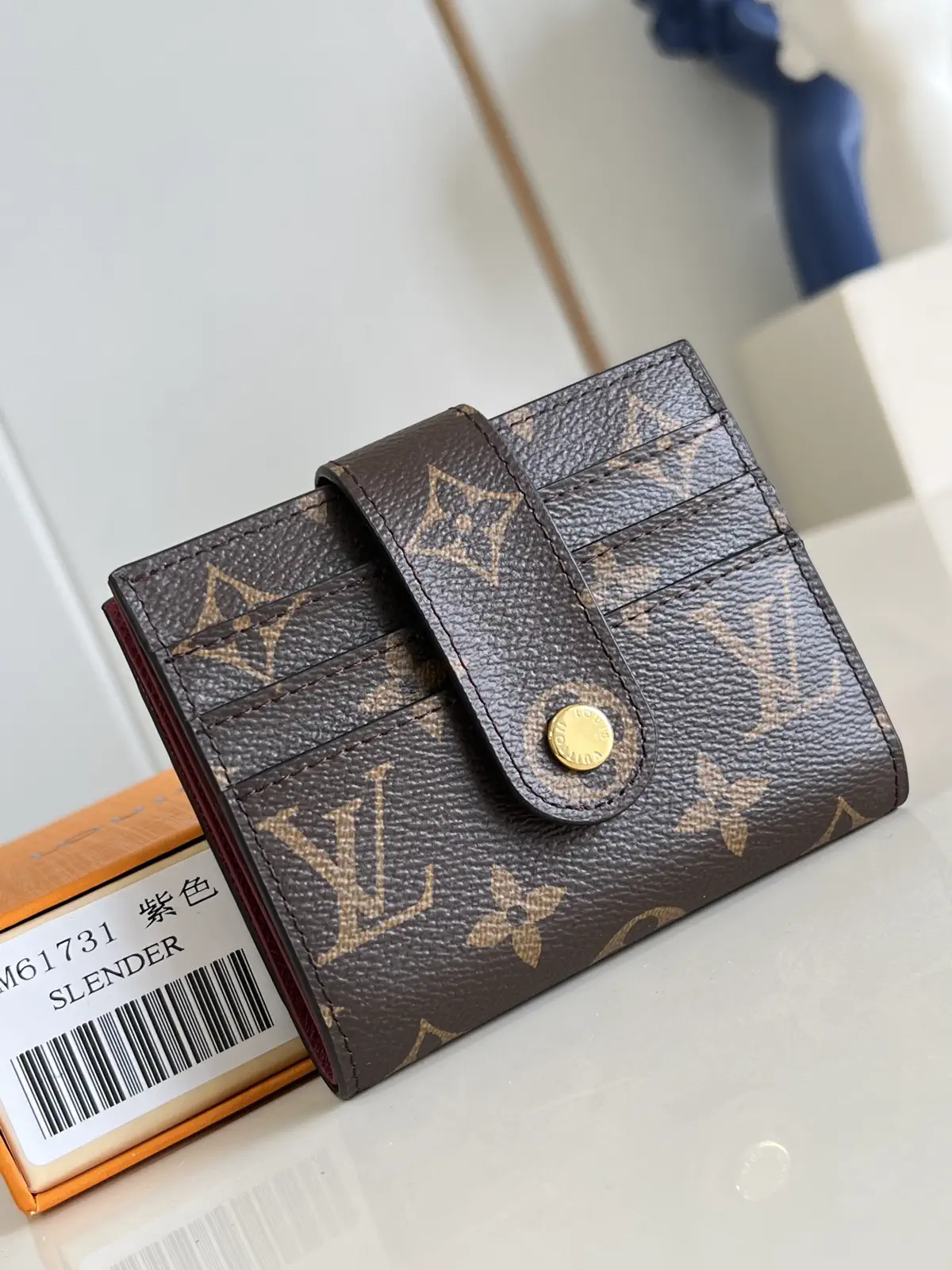 Monogram Canvas Card Holder Wallet image 1