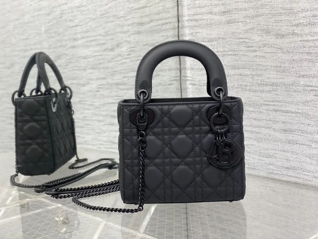 Dior Quilted Top Handle Bag image 1