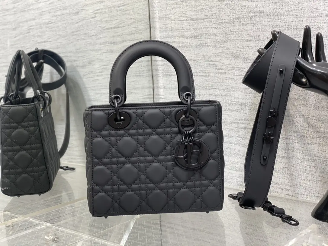 Dior Quilted Top Handle Bag image 1