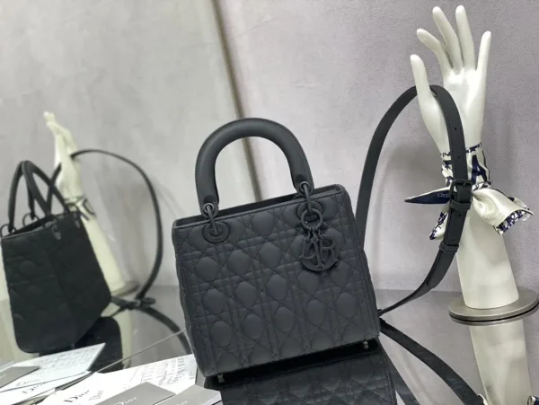 Dior Quilted Top Handle Bag image 1