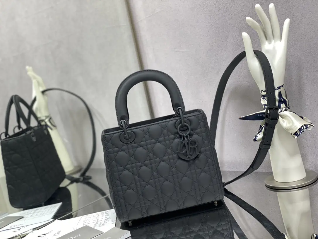 Dior Quilted Top Handle Bag image 1