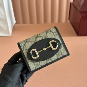 Gucci 1955 Horsebit Monogram Card Holder image 1