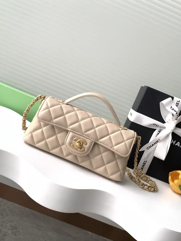 Chanel Quilted Top Handle Bag image 1