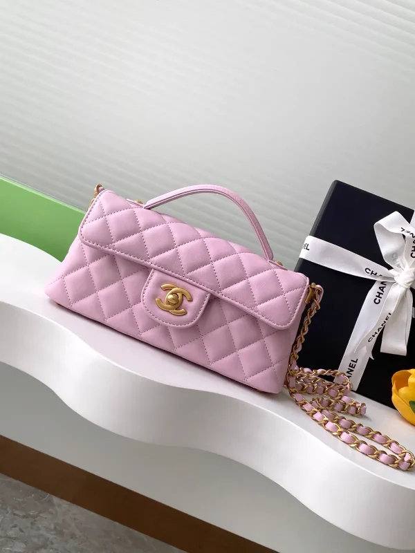 Chanel Quilted Top Handle Bag image 1