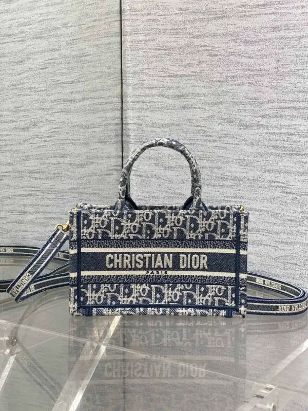 Dior Monogram Mini Tote Bag image 1