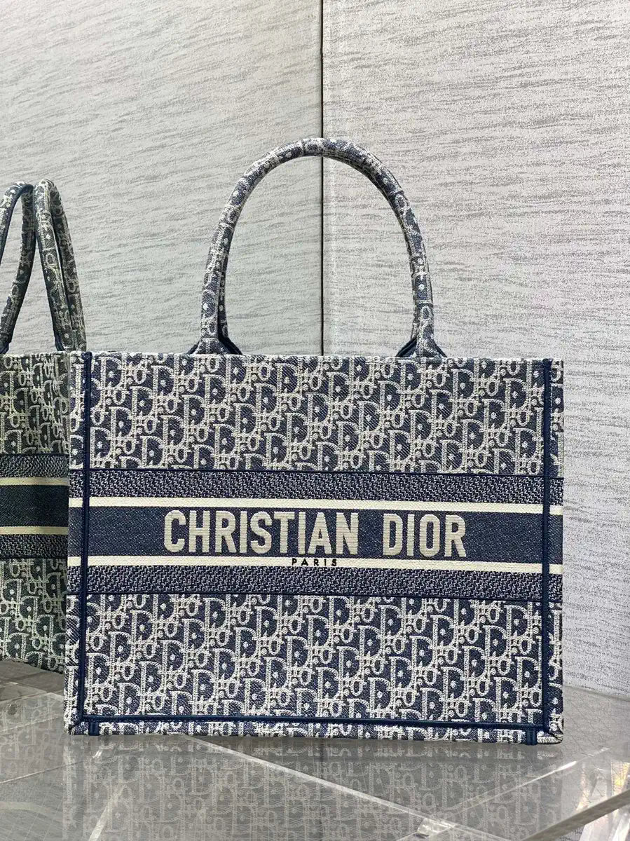 Dior Monogram Tote Bag image 1