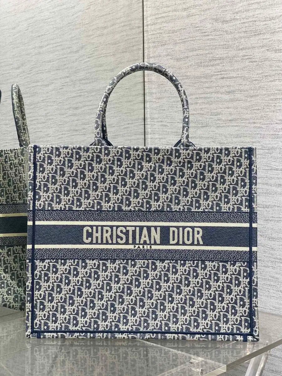 Dior Monogram Tote Bag image 1