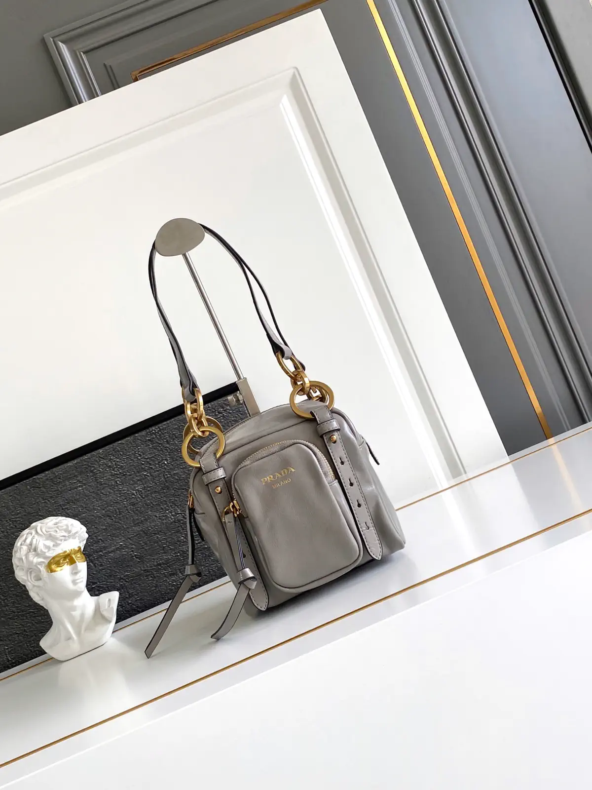 Prada Small Square Top Handle Bag image 1