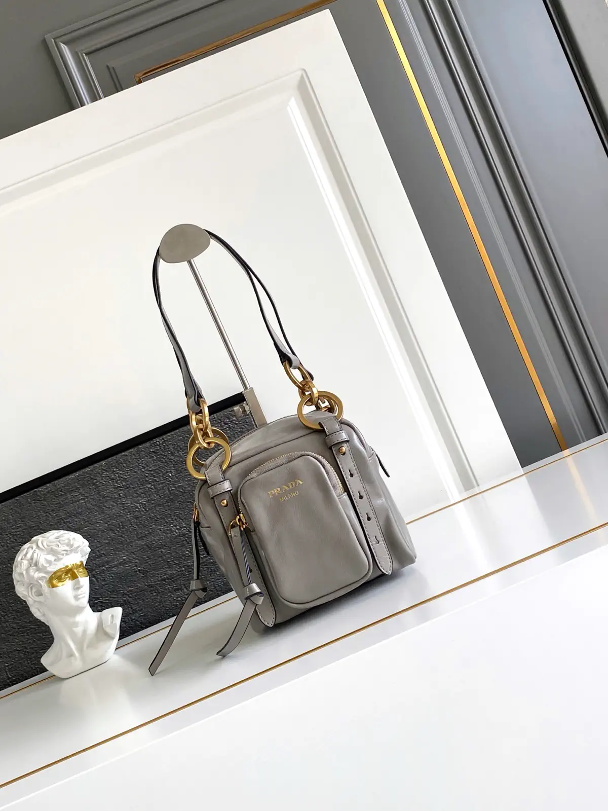 Prada Small Square Top Handle Bag image 1