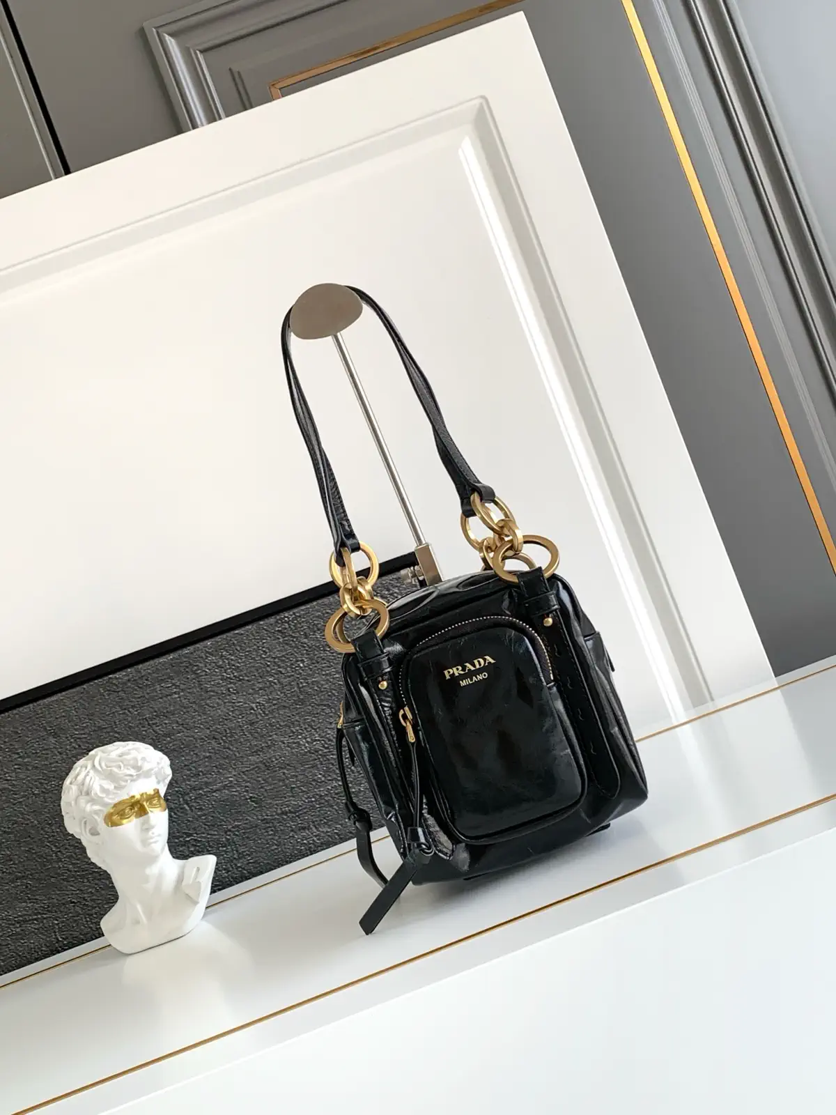 Prada Small Square Top Handle Bag image 1