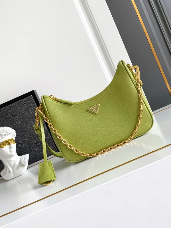 Prada Saffiano Leather Shoulder Bag image 1