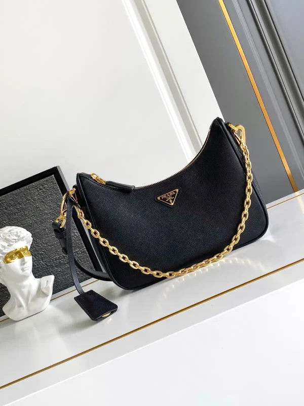 Prada Saffiano Leather Shoulder Bag image 1