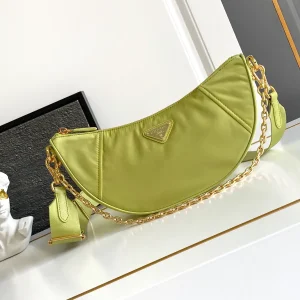 Prada Re-Nylon Crescent Crossbody Bag image 1