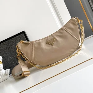 Prada Re-Nylon Crescent Shoulder Bag image 1