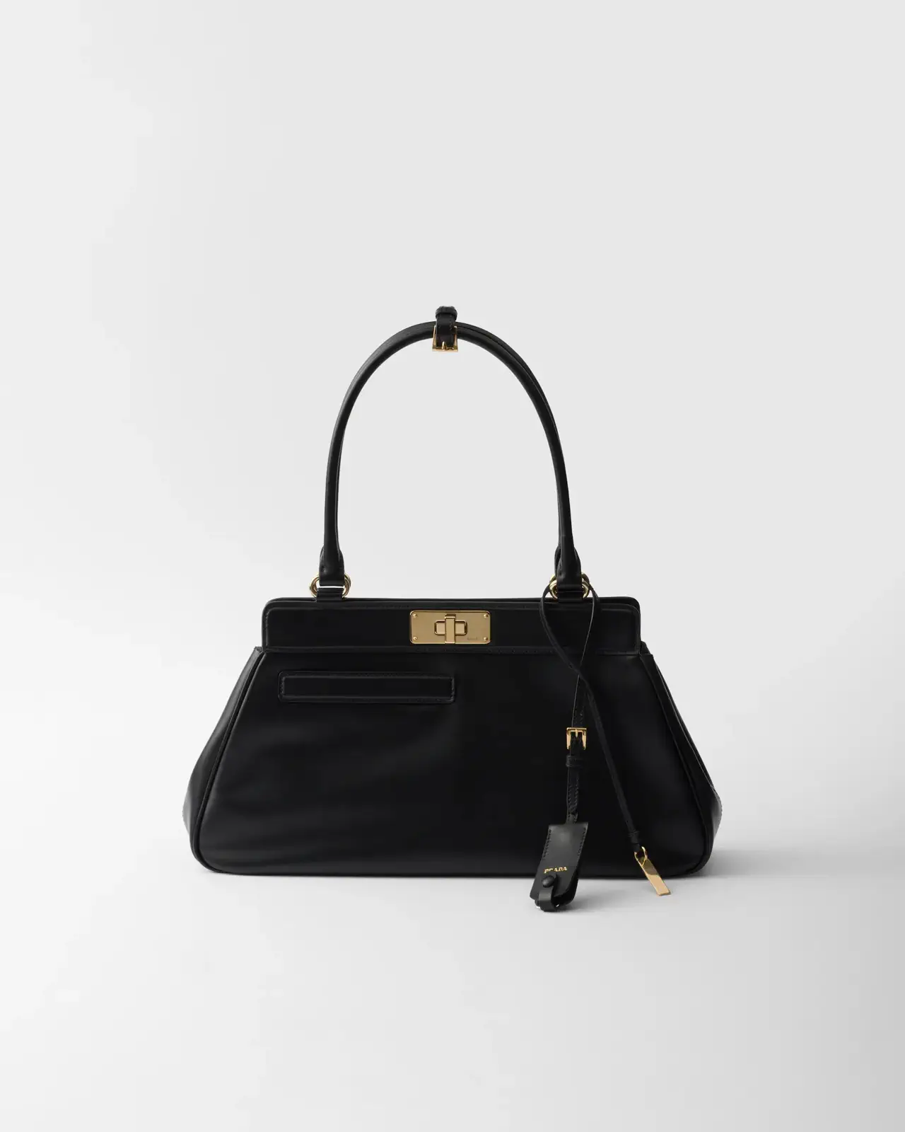 Prada Black Top Handle Bag image 1