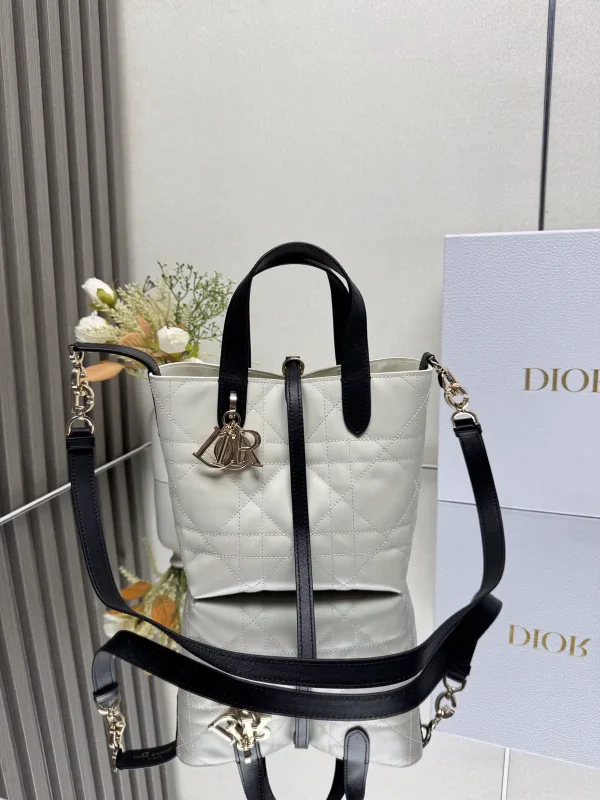 Dior Quilted Top Handle Bag image 1