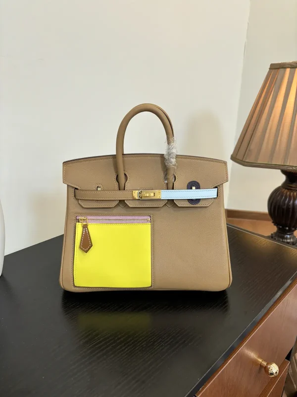 Hermès Colormatic Multi-Color Top Handle Bag image 1