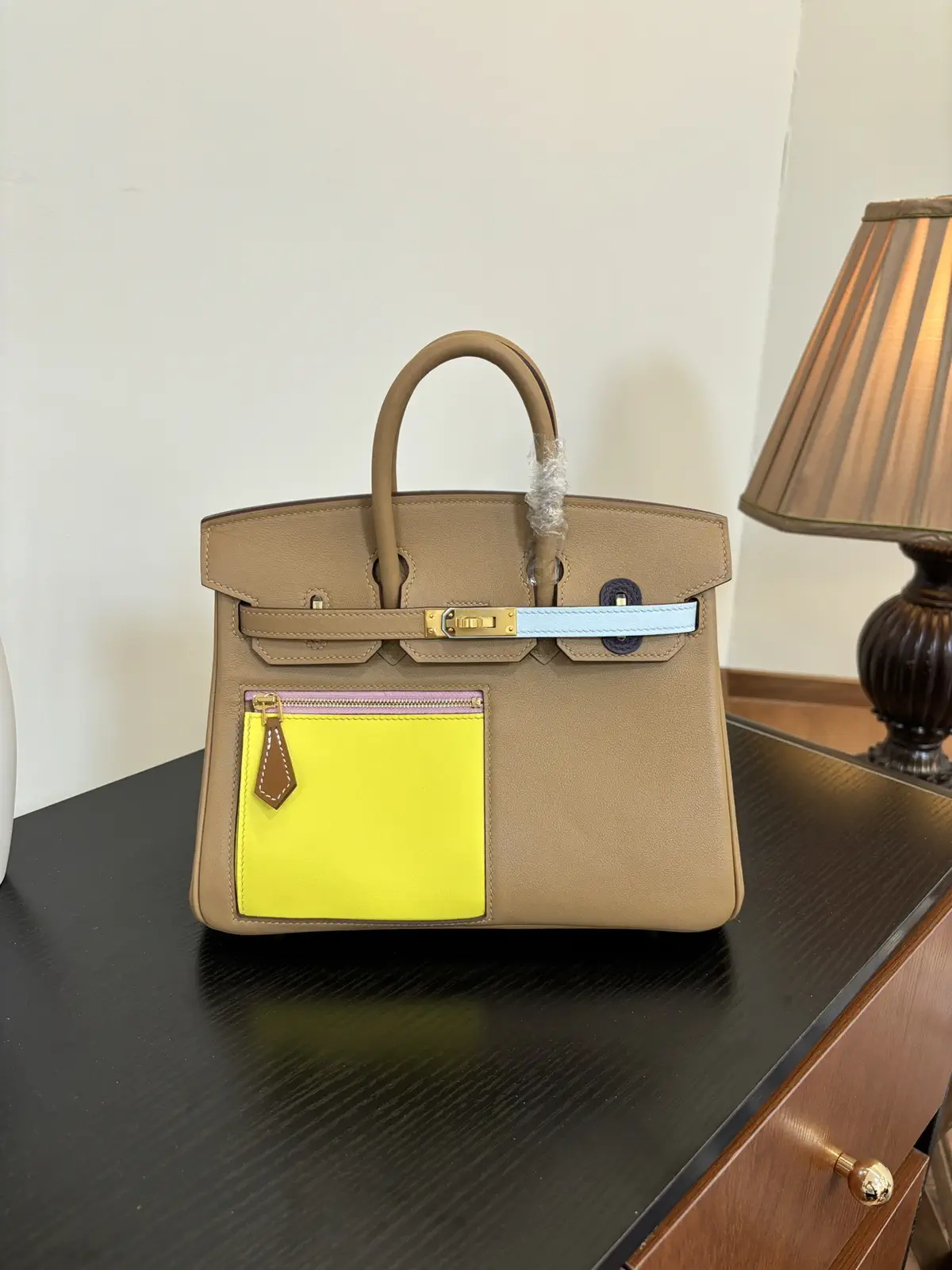 Hermès Colormatic Multi-Color Top Handle Bag image 1