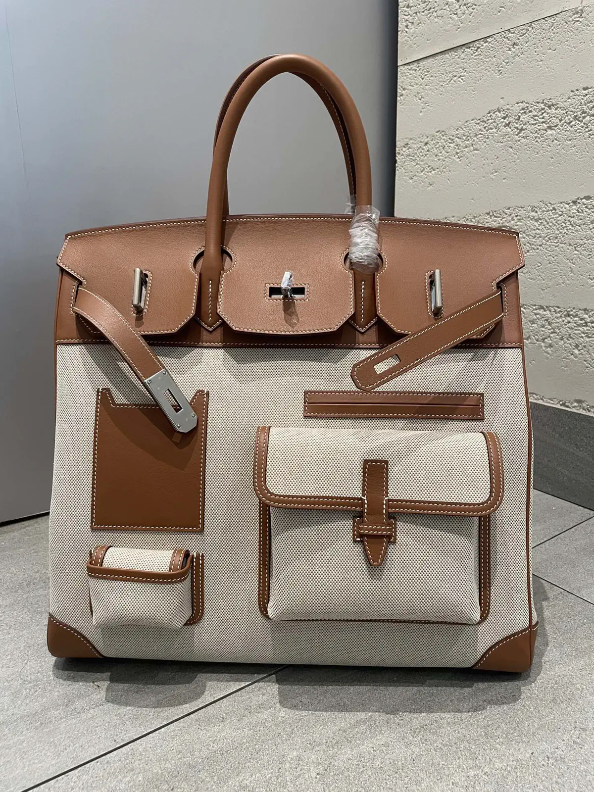 Hermès Haut a Courroies Cargo Top Handle Bag image 1