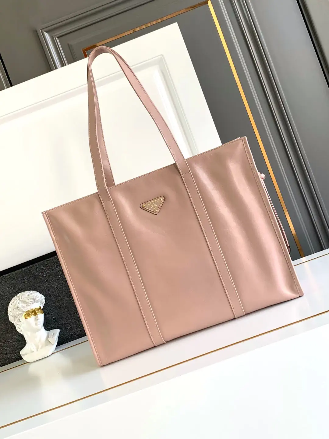 Prada Glossy Tote Bag image 1