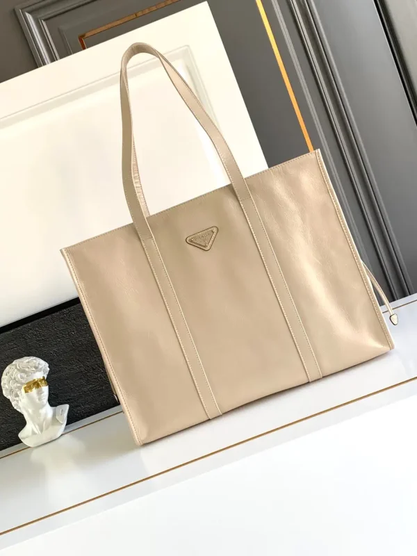 Prada Beige Tote Bag image 1