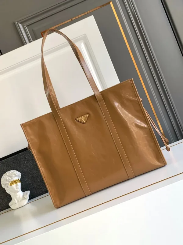 Prada Leather Tote Bag image 1