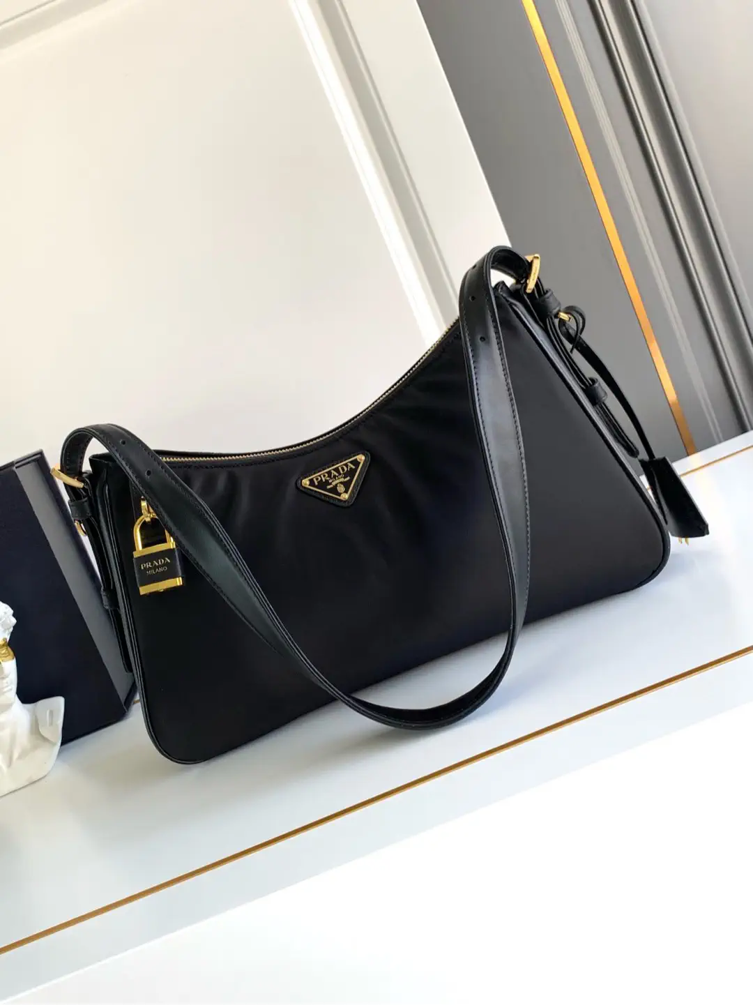 Prada Re-Nylon Shoulder Bag image 1