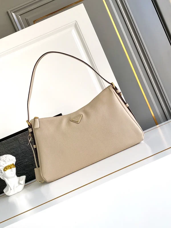 Prada Leather Hobo Shoulder Bag image 1