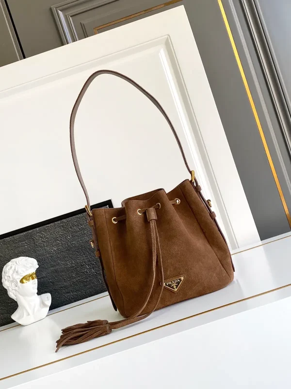 Prada Suede Bucket Bag image 1