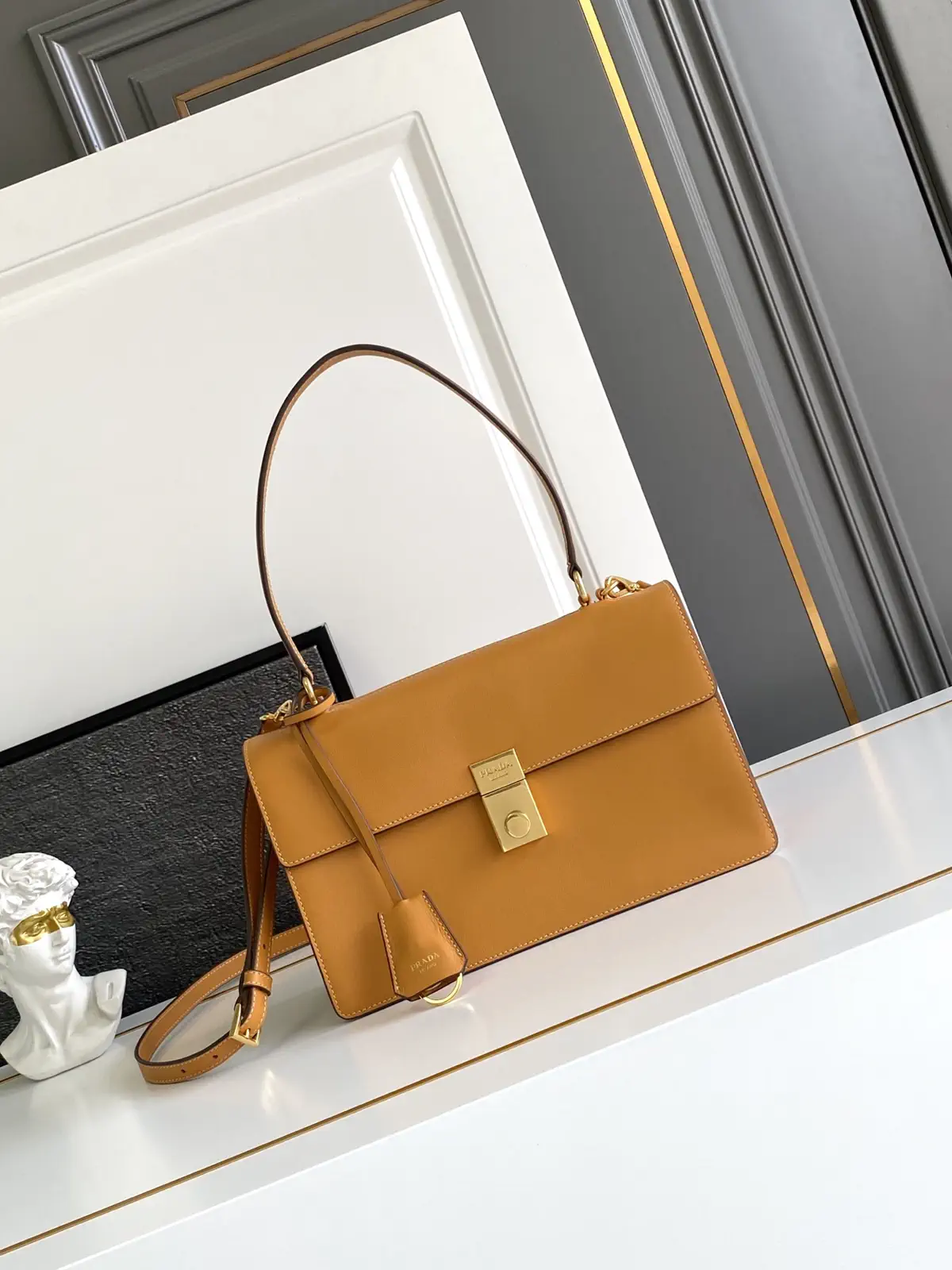 Prada Structured Shoulder Bag image 1