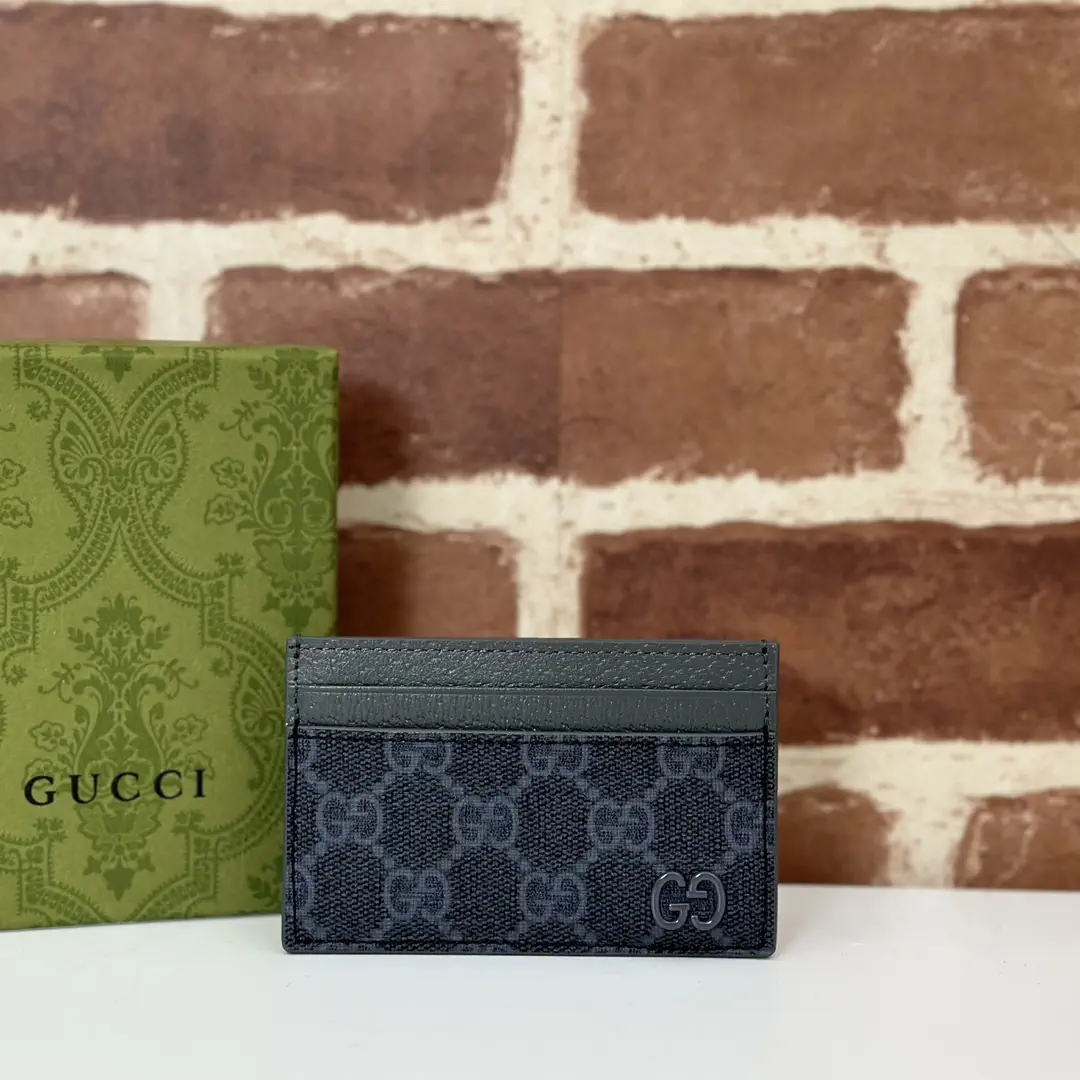 Gucci Monogram Card Holder image 1