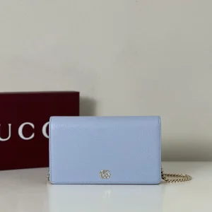 Gucci Light Blue Chain Wallet image 1