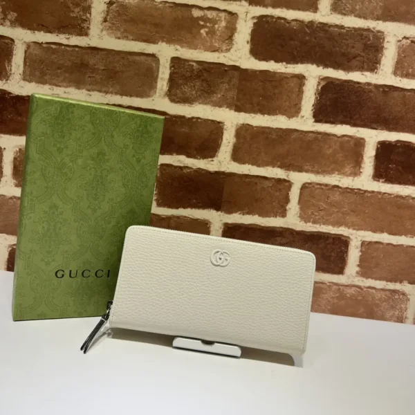 Gucci Off-White Zip-Around Long Wallet image 1
