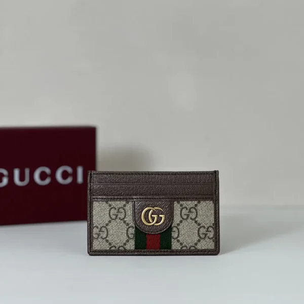 Gucci Monogram Card Holder image 1