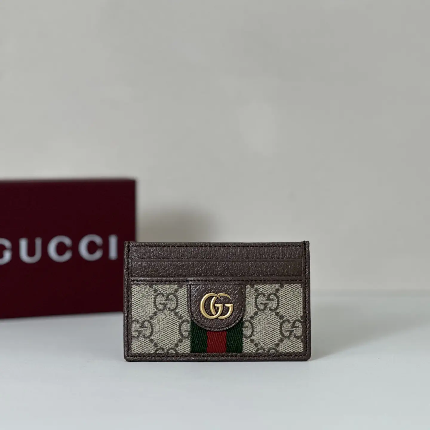 Gucci Monogram Card Holder image 1