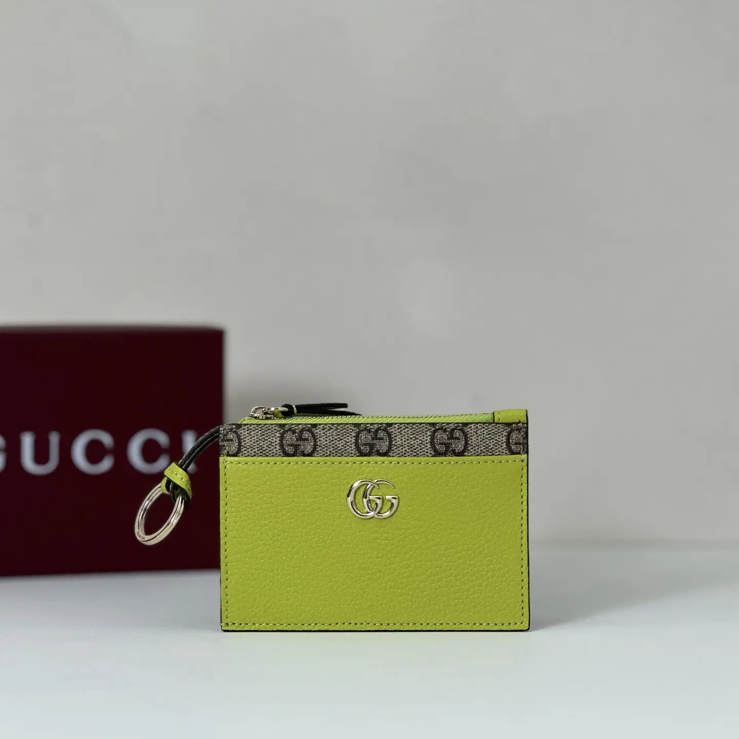 Gucci GG Marmont Keychain Card Holder image 1