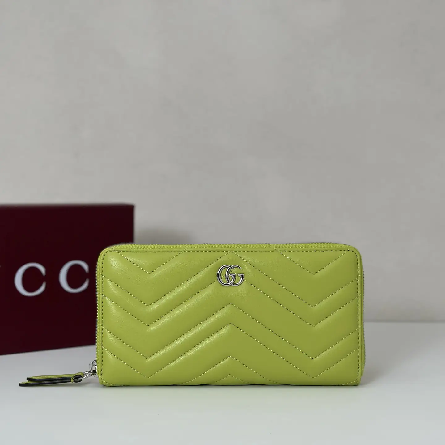 Gucci Quilted Zip-Around Wallet image 1