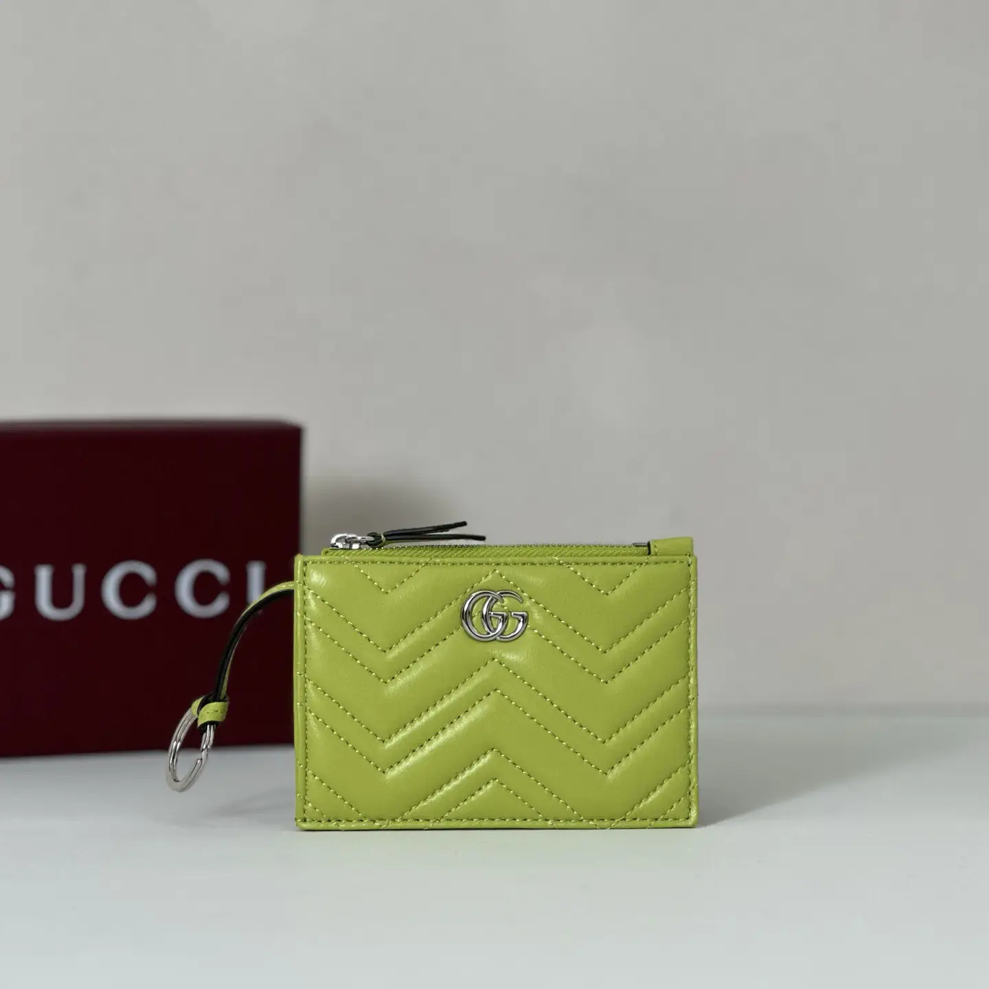 Gucci Quilted Card Holder image 1