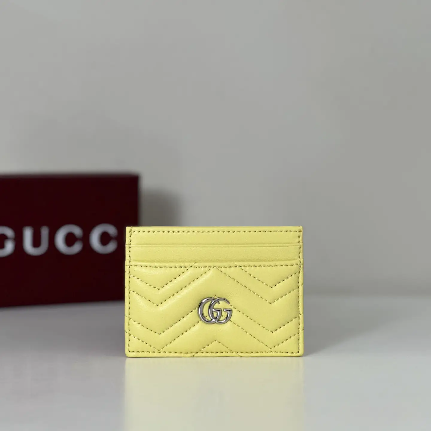 Gucci Quilted Card Holder image 1